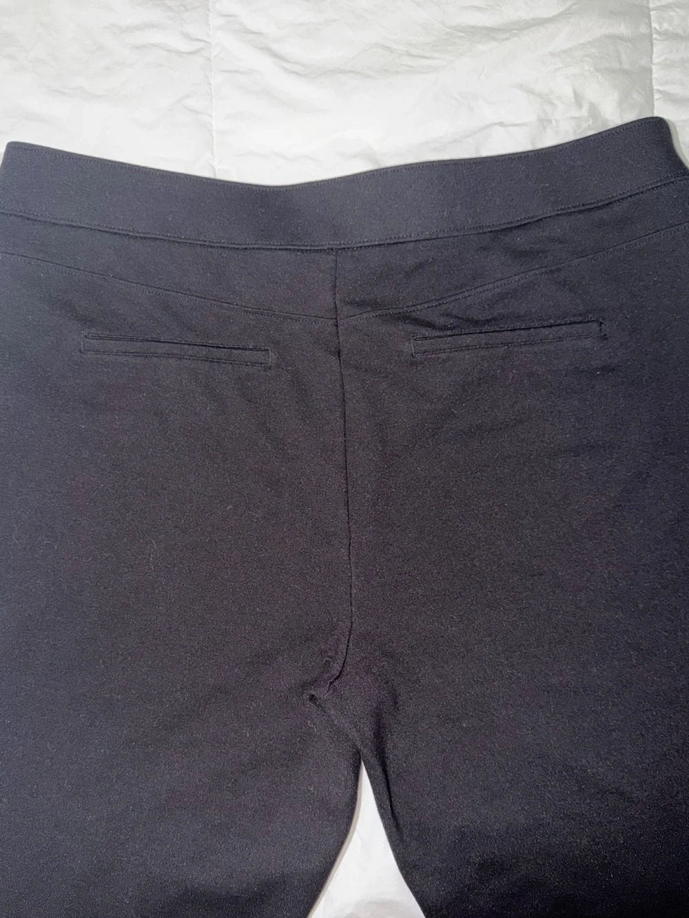 Nine West Men's Black Pull-On Knit Pants